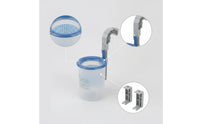 Wall Mount Pool Skimmer Adjustable Skimmer with Strainer Basket Filter Washable Long-Lasting