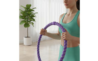 Soft Exercise Hoop Quiet  Silent Weighted Hoop Comfortable Fit Exercise Equipment for Workout