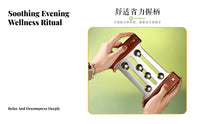 Portable Acupressure Massager Ergonomic Handheld Massager Compact Massage Tool Natural for Office Workers, Athletes, Home, Post-Workout
