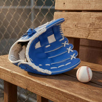 PU Leather Baseball Glove Deep Pocket Fielding Glove Stitched Panel Sports Equipment Padded Wrist