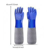 Beekeeping Gloves Flexible Beekeeping Glove with Long Sleeve Gloves with Forearm Guards Heavy-Duty Long-Lasting for Beekeepers