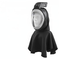 Adjustable Wind Speed Electric Air Supply Dust Mask Rechargeable Fan Powered Face Guard Built-in LED Light for Farmers, Welders, Sanding