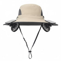 Adjustable Size Solar Powered Fan Hat Lightweight Solar Fan Hat Breathable Mesh Windproof Chin Strap for Fishers, Hikers, Gardeners, Fishing, Hiking, Camping, Gardening