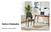 Upholstered Architectural Spinerest Seat Minimalist Design & Appearance Dining Chair Ergonomic Design Contouredd Spinerest