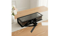 20 Pieces Window Flower Box Handle Ribbon Letter Flower Box Sturdy