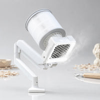 Desktop Dust Collector Mesh Grille Workroom Appliance Adjustable