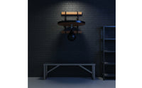 Boxing Speed Train Tool Space Saving Speed Bag Assembly with Ball Heavy-Duty Wall-Attached Unit for Fighters, Home Gym