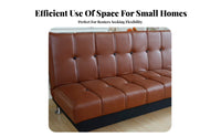 2-in-1 Design Fold-extendable Sofa Bed Space-Saving transformable Couch Easy Conversion Household Furniture Modern aesthetic for Apartment Dwellers, Students, Homeowners, Small Spaces, Living Room, Bedroom, Home Office