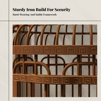 Large bird enclosure for parrots, outdoor travel, antispray shield, home use