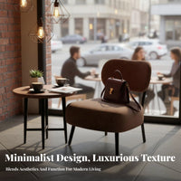 3 Pieces Modern design Shell rear Chair and Table Set Comfortable paddings Indoor Furnishing Sturdy Construction Soft Upholstery for Cafe Owners, Interior Designers, Coffee Shop, Restaurant, Reception Area, Living Room