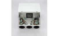 Sleeve Ports Polishing Guard Box Hinged Lid Grinding Enclosure Box Side Openings