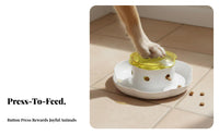 Dog Interactive Feeder Sturdy ABS Material Pet Press Slow Feeder Boredom Relief