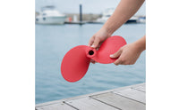 Two Propeller Fiberglass-Reinforced Propeller with 10mm Hole Resistant for Boaters, Kayak Propulsion