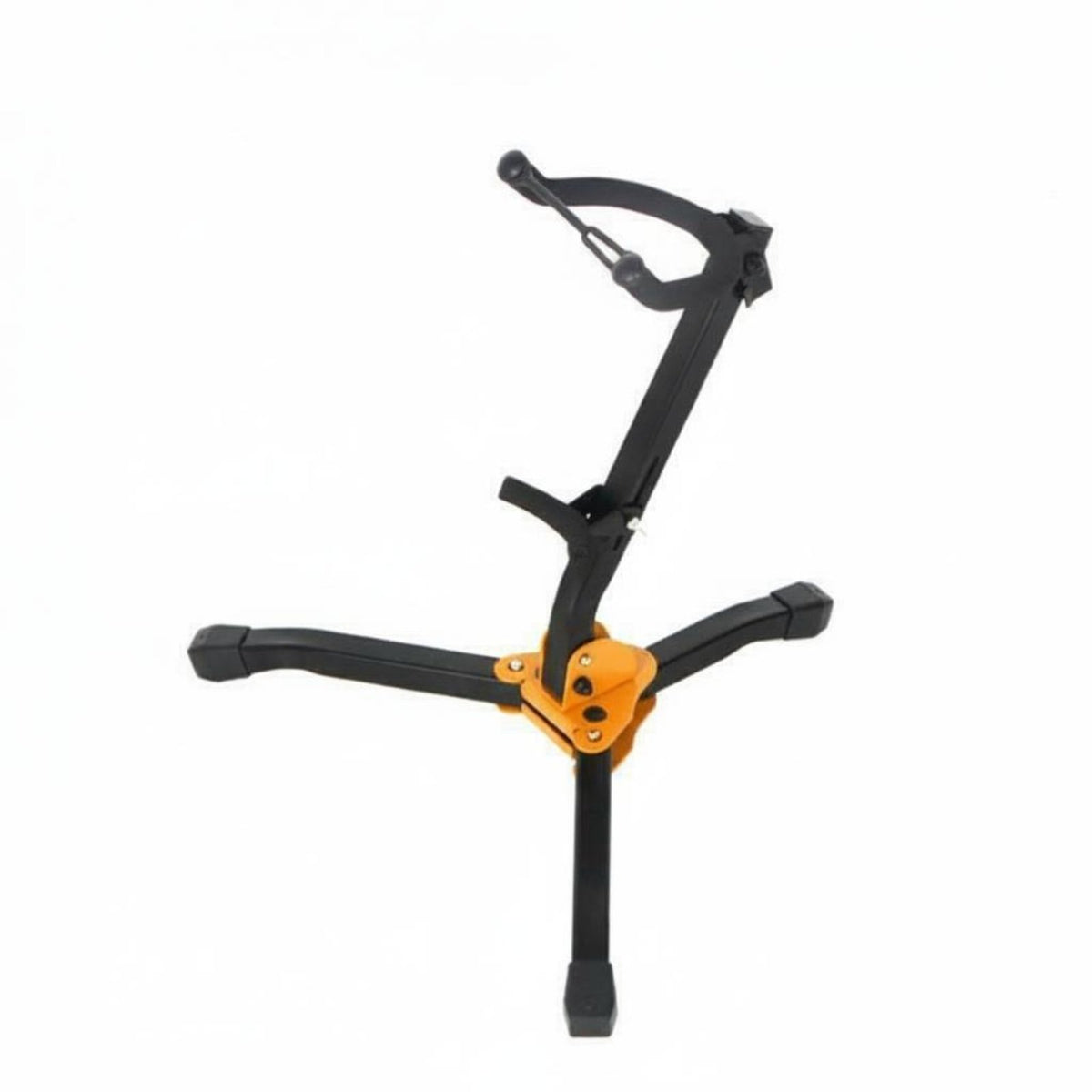 Long-Lasting Foldable Saxophone Stand Padded Contact Points Alto Tenor Sax Stand Portable Saxophone Tripod for Musicians, Students, Home Studio, Stage Performance, Music Class