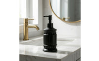 Architectural Soap Dispenser with Pump Textured Lotion Bottle with Pump Sturdy Liquid Soap Dispenser Countertop for Bathroom, Kitchen, Vanity
