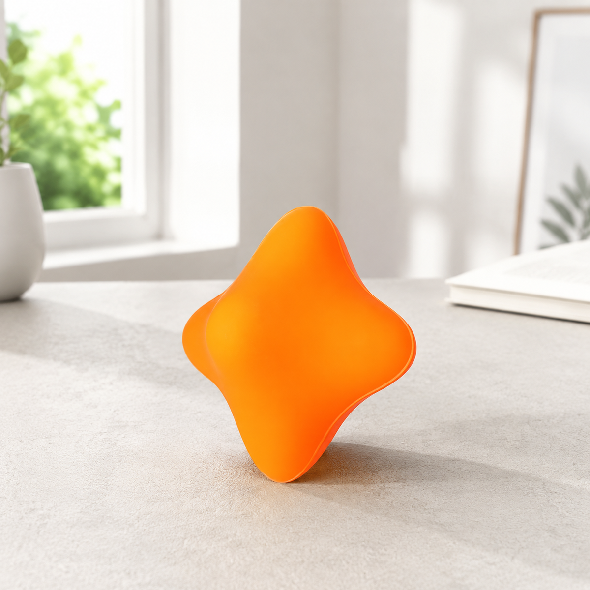 Full-body Acupressure Silicone Ball, Hexagonal Ball, 4.5×6.3cm, Foot Sole, Neck/Shoulder/Arm Tension, Massage, Fatigue Recovery, Stress Relief, Goods