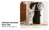 Cat Scratching board Dangling Balls Sisal Scratching Surface Vertical