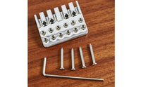 Six-String Bridge-End Guitar String Lock Double Row Locking Nut for Guitarists, Luthiers