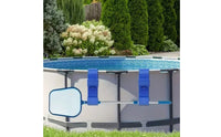 Curved Cradles Pool Skimmer Holder Hook Fastening Screw Pool Skimmer Hanger Smooth Finish Pipe Hook Lightweight
