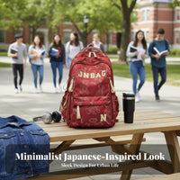 Japanese design Large Capacity Daypack Lightweight Design Multi-Compartment Laptop Rucksack Comfortable Shoulder Straps knapsackpack sturdy for Teenagers, Travelers, School, everyday Use, Commuting, informal outingings
