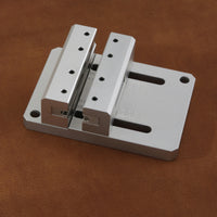 Leather Edge Trimming Tool Adjustable Leather Edge Trimmer Bench-Style for Leathercrafters, Leathercrafting