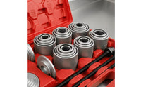 Bushing Tool Kit with Carrying Case Universal Pull and Press Sleeve Kit Bushing Removal Tool for Mechanics, Garage