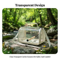 Breathable Mesh Portable Bird Travel Bag Easy to Clean Bird Travel Bag Foldable for Adults, Vet Visits, Outdoor, Hiking