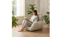 Hanging Chair Cushion Soft Cushion with Armrests Breathable Seat Pillow for Balcony