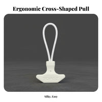 Heavy-Duty Zipper Cord Extender Design T-Handle Cord Pull Long-Lasting Bag Hardware Easy Grip for Outdoor Enthusiasts Personnel, Backpacks, Luggage, Everyday Carry, Jackets