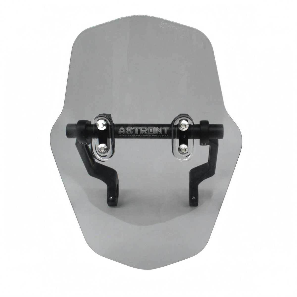Universal Motorcycle Windshield Clamp Mount Handlebar Windshield Metal Bracket Motorbike Wind Screen Glossy