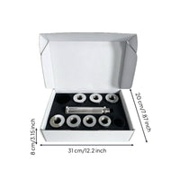 Heavy Duty Steering Knuckle Bushing Tool Knurled Bushing Removal Tool Threaded Puller Manual for Technicians