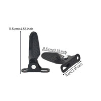 Textured Foot Pegs with Mounting Hardware Electric Electric Bicycle Footrest Non-Slip Folding Footrest Compact for Commuters, Cyclists, Commuting