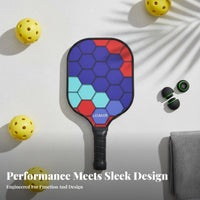 Pickleball Paddle Long-Lasting Hexagonal Center Pickleball Paddle Hexagonal Center Rackets USAPA Approved Racket Sports