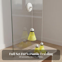 Return Badminton Practice Device Portable Indoor Badminton Training Aid Hanging Shuttlecock Instructor Easy Installation