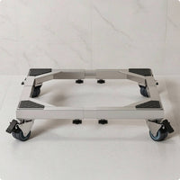 Heavy Duty Washing Machine Stand with Wheels Low-Height Washing Machine Stand Long-Lasting Mobile Roller Base Rust-Resistant for Renters