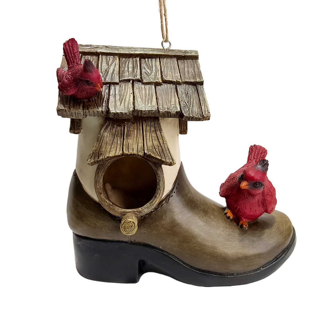 Birdhouse Ornament Decorative Garden Decor Outdoor Bird Habitat for Gardeners, Patio