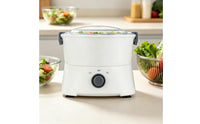 Electric Potato Rind Remover Easy-to-Use Potato Rind Remover with Clear Lid Countertop Vegetable Appliance for Home Cooks