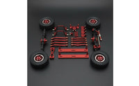 Model Vehicle RC Truck Modification Parts Precision Design 1/16 Scale Truck Upgrade Set Lightweight Metal Steering Linkage Kit for Rough Terrain