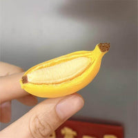 Peelable Banana Fridge Magnet, Resin, Cute Cartoon Style