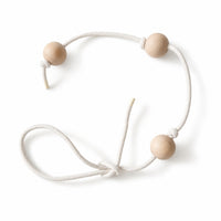 Climbing Rope with Wooden Balls Grip Training Rope Indoor for Young Children, Playroom
