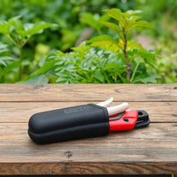 Open-Top Pruning Shear Sheath Heavy-Duty Rubber Pruning Saw Sheath Compact Tool Sheath with Belt Loop Molded Fit for Gardening