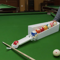 3D Printed Fixed-Point Training Aid Improves Accuracy Snooker Practice Device Compact Design Automatic Ball Spotter Wear-Resistant for Beginners, Coaches