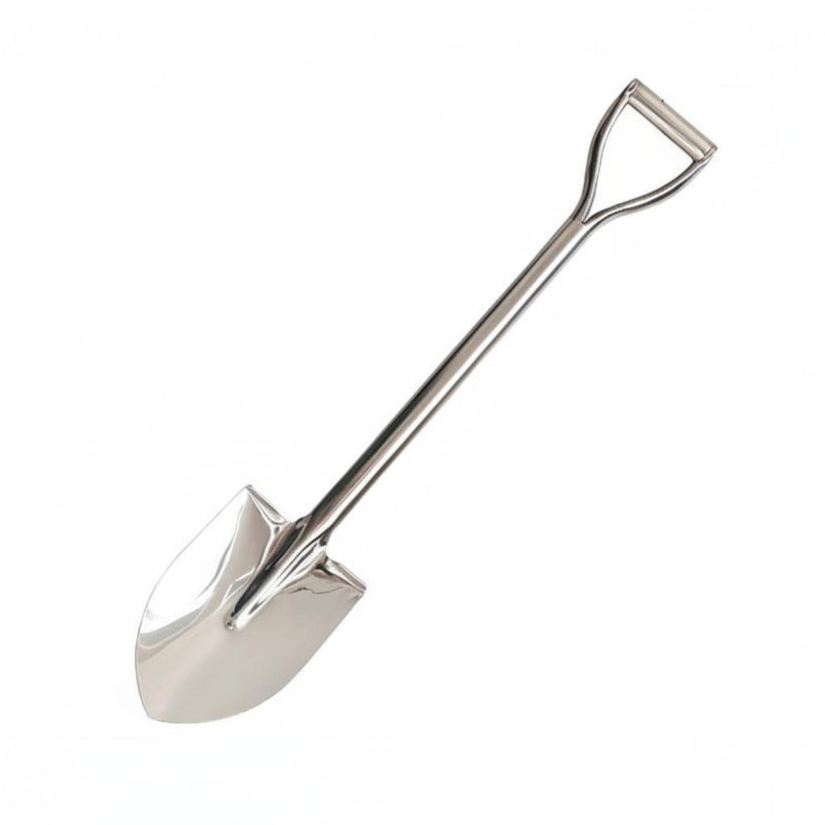 Food Grade Stainless Steel Shovel All-Metal Shovel Single-Piece Construction Hand Tool for Gardening