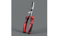 Serrated Metal Cutting Shear Heavy-Duty Sheet Metal Cutters Non-Slip Aviation Cutters Long-Lasting for Mechanics, Workshop, Garage