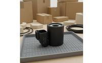 Direct Replacement Excavator Valve Coil Cylindrical Excavator Solenoid Coil Mounting Opening Construction Equipment Part