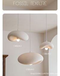Cloud Pendant Light Wabi-Sabi Style for Hotel, Restaurant, Bar, Loft Living Room