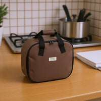 Electric Griddle Travel Bag Padded Griddle Carry Bag Boxy Top Handle