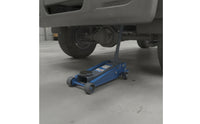 Gearbox Jack with Chain 3-Ton Slim-Profile Gearbox Jack Lift Wheeled Heavy-Duty for Mechanics, Workshop, Garage
