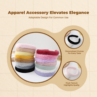 Furry Plush Doll Headband Anime Party for Girls and Women