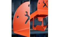 Shielding Drill Holder Space-Saving Drill Holder with Silicone Pads Heavy-Duty Wall-Mounted Tool Rack Easy to Install for DIYers, Handymen, Garage, Workshop